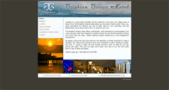 Desktop Screenshot of brightonbreezehotel.co.uk